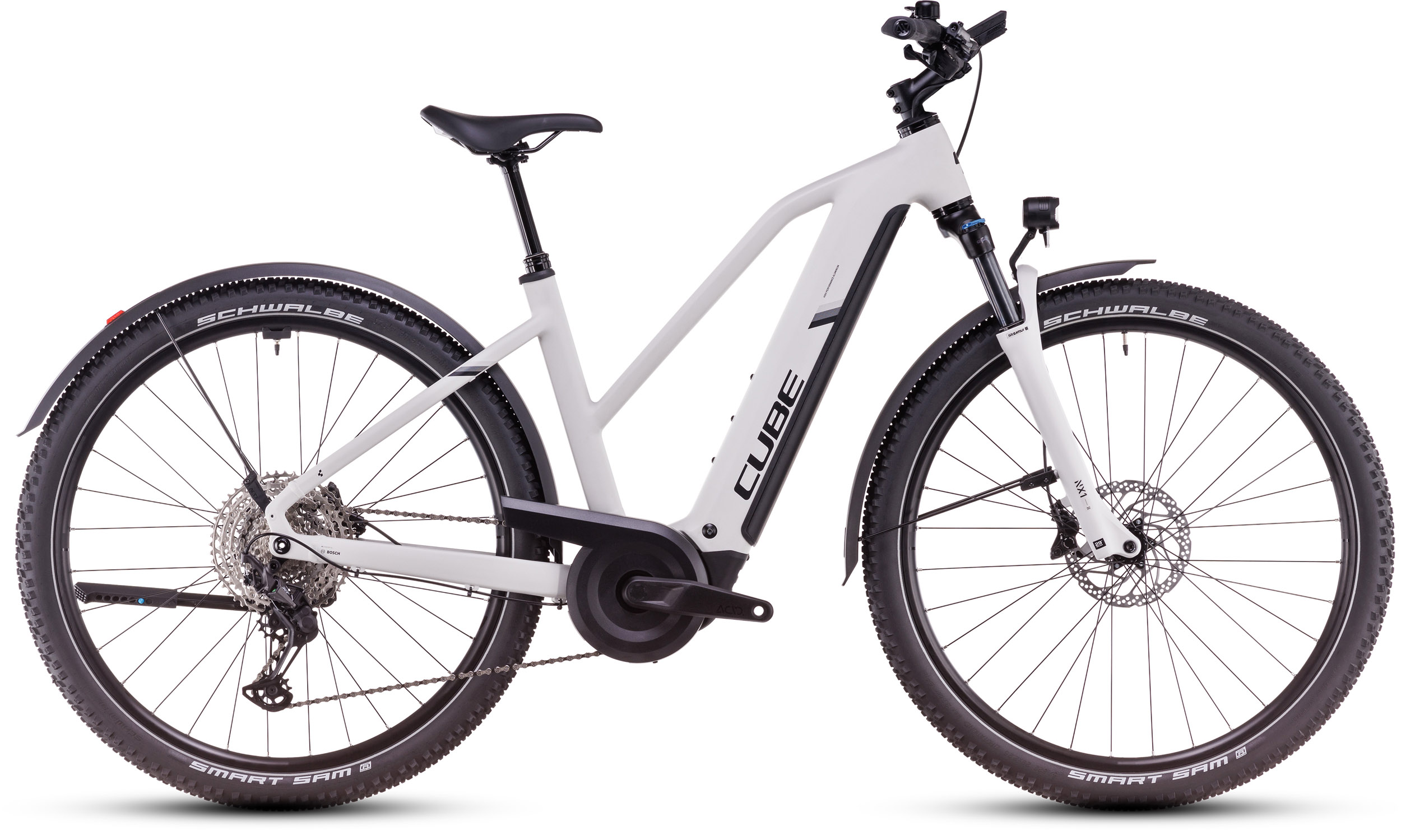 Cube Nuride Hybrid EXC 800 Lady Allroad cotton´n´silver