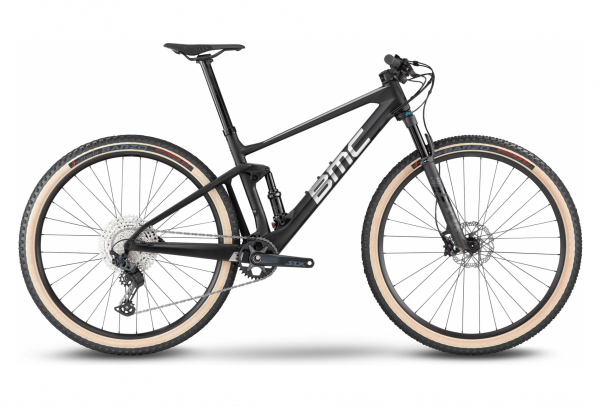 BMC FOURSTROKE 01 THREE FULL SUSPENSION MTB SHIMANO CARBON BRUSHED GREY 2022