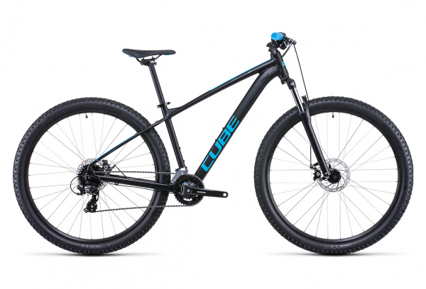CUBE AIM SHIMANO 8V 29” SCHWARZ / BLAU 2022