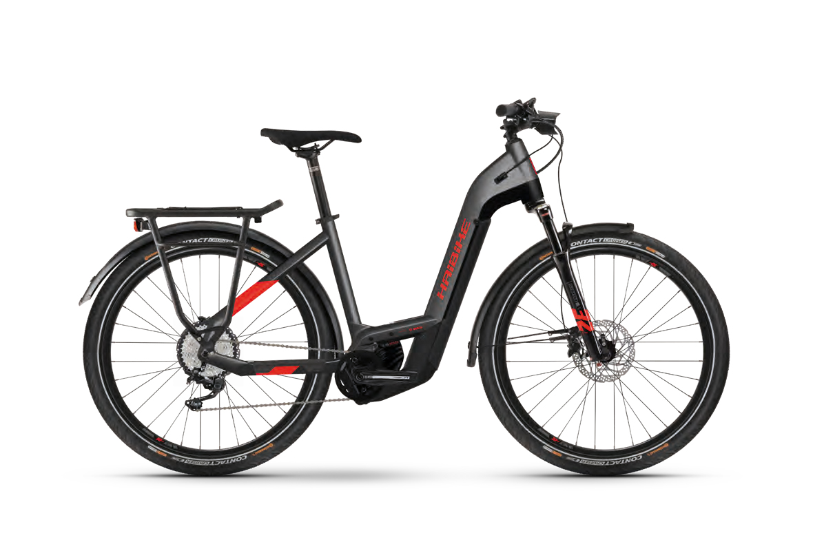 Haibike TREKKING 9 Anthracite / Red