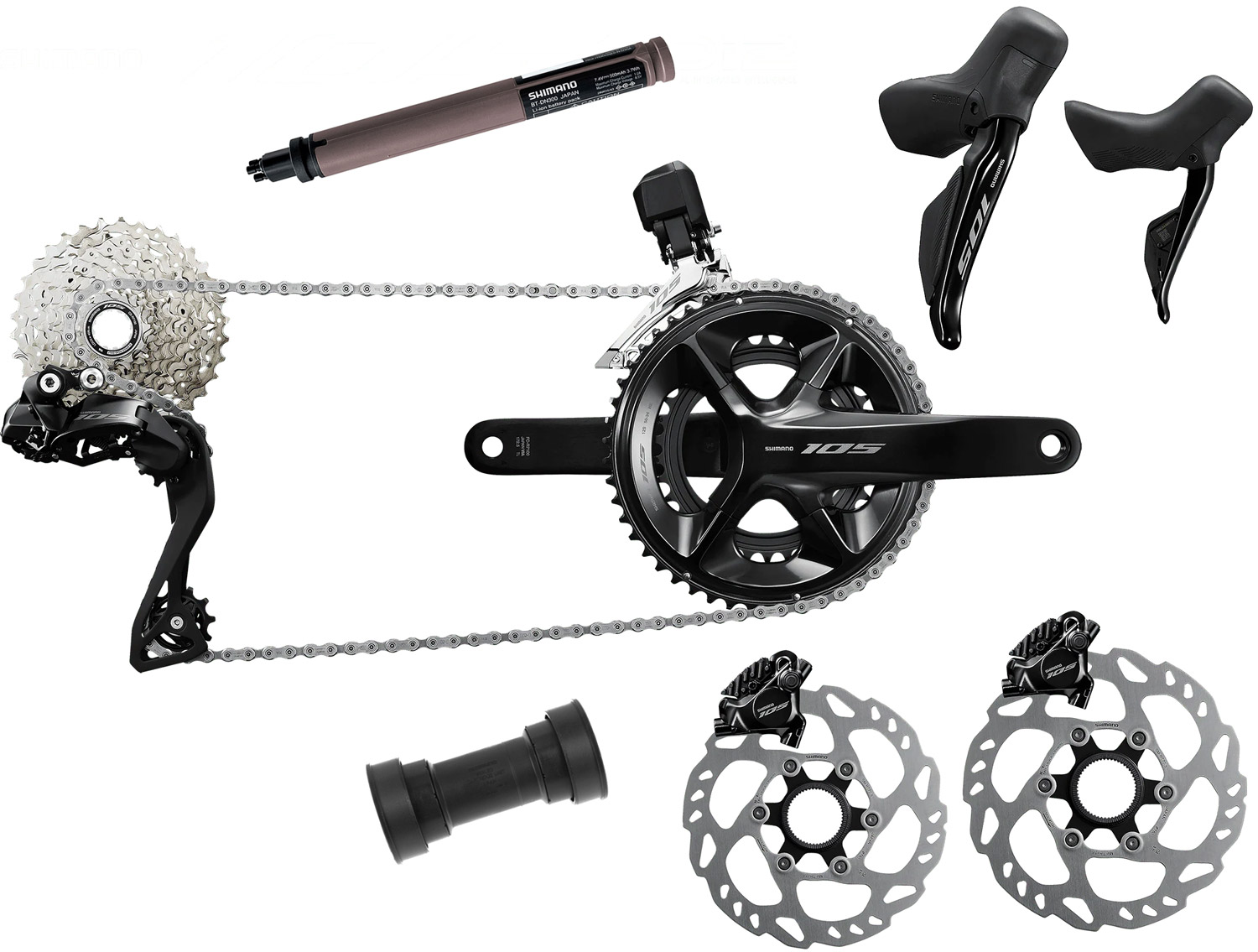 Shimano 105 Di2 R7170 2x12-fach