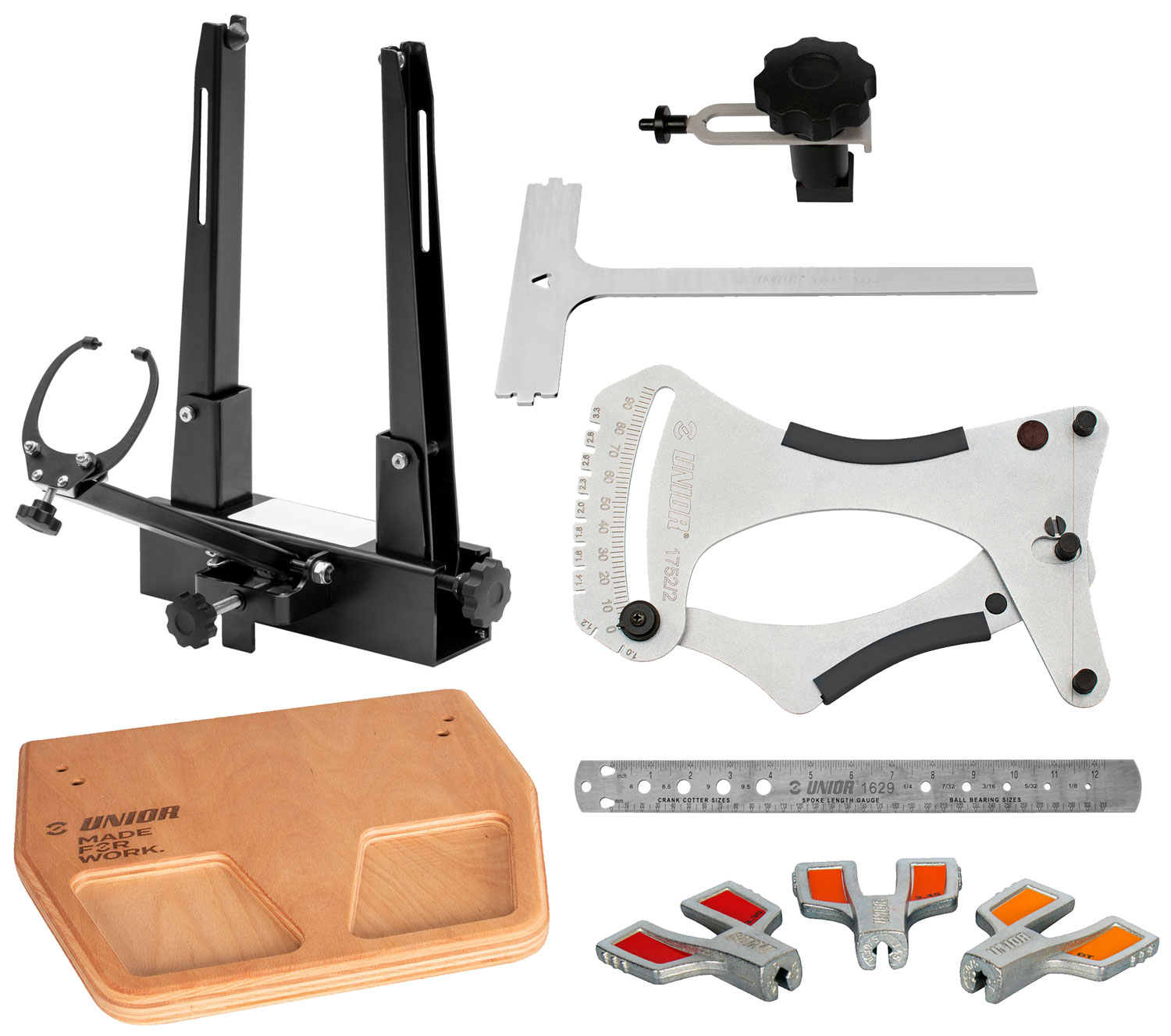 Unior Tools Zentrierständerset V1