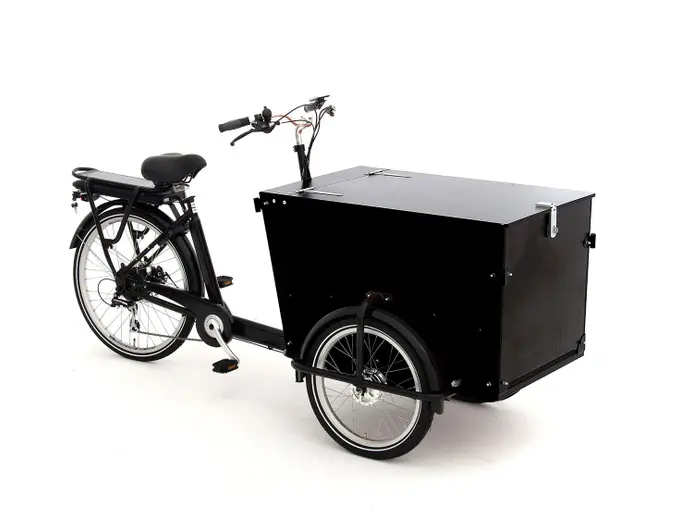 Babboe Pro Trike-E 300L RB/HD 450 | 50 cm | schwarz | 26 Zoll